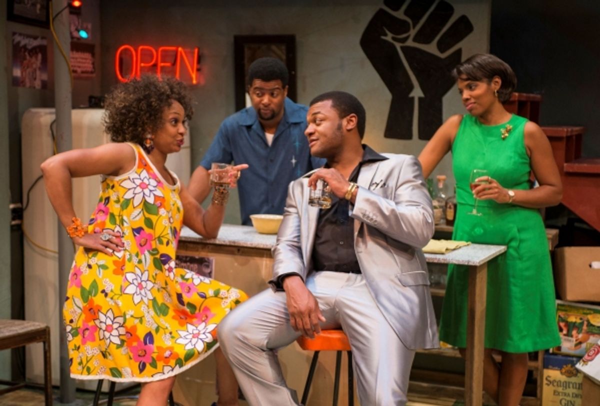 Coco Elysses (Bunny), Kamal Angelo Bolden (Lank), Kelvin Roston, Jr. (Sly) and Tyla Abercrumbie (Chelle) at 