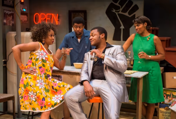 Coco Elysses (Bunny), Kamal Angelo Bolden (Lank), Kelvin Roston, Jr. (Sly) and Tyla A Photo