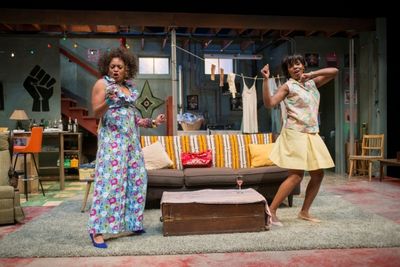 Tyla Abercrumbie (Chelle) and Coco Elysses (Bunny)  Photo