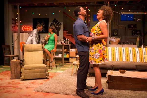 Kelvin Roston, Jr. (Sly) and Tyla Abercrumbie (Chelle) with Kamal Angelo Bolden (Lank Photo