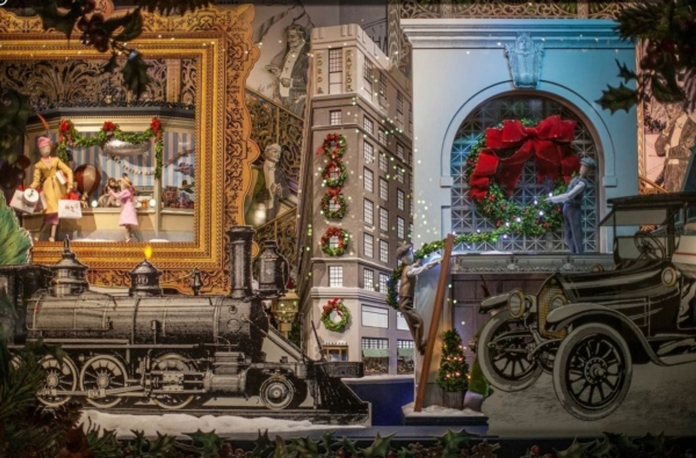 Photo Coverage: Lord & Taylor's Vintage Holiday Windows Image