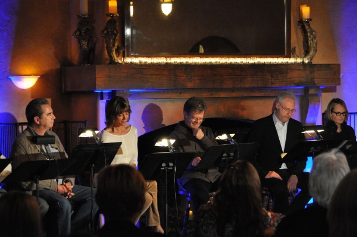 Beau Bridges, Wendie Malick, William H. Macy, Brent Spiner and Helen Hunt at 