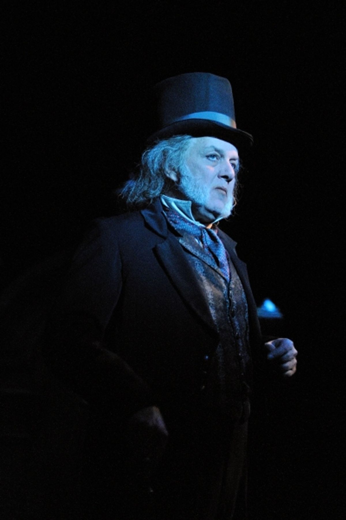 Aled Davies stars as Ebenezer Scrooge at 