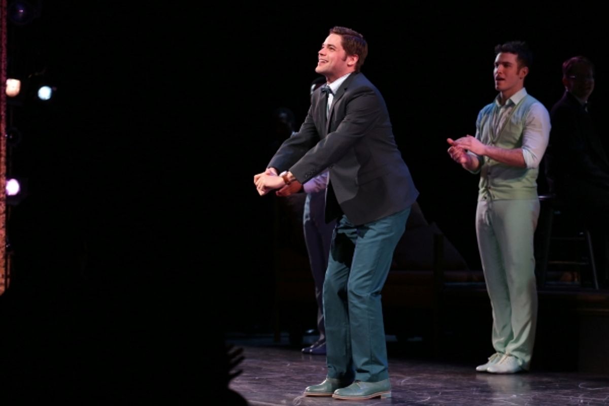 Jeremy Jordan and Tyler Hanes  at 