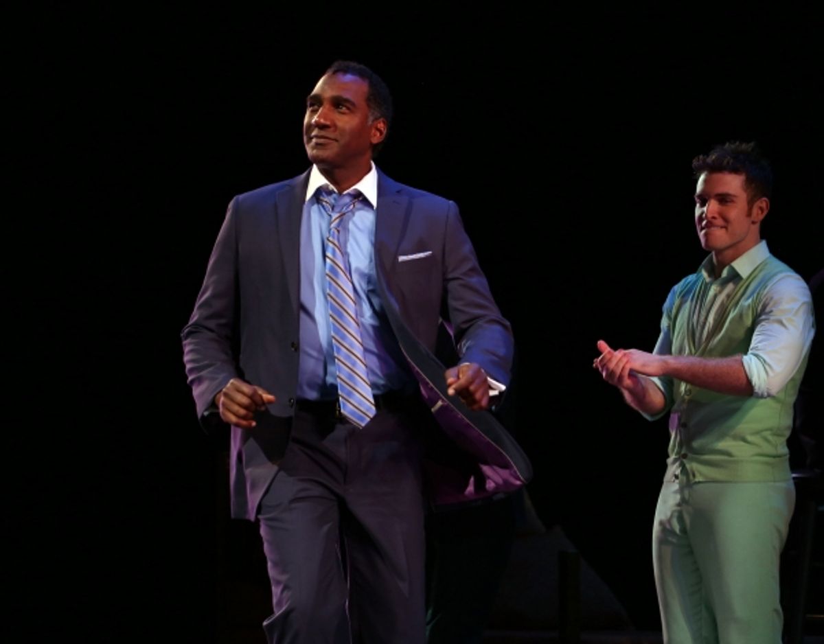 Norm Lewis and Tyler Hanes  at 