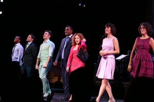 Grasan Kingsberry, Jeremy Jordan, Tyler Hanes, Norm Lewis, Bernadette Peters, Meg Gil Photo