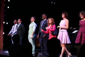 Grasan Kingsberry, Jeremy Jordan, Tyler Hanes, Norm Lewis, Bernadette Peters, Meg Gil Photo
