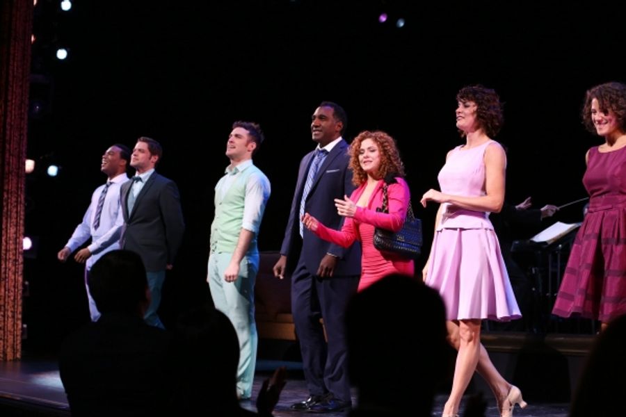 Photo Coverage: Encores! A BED AND A CHAIR - Curtain Call! Image