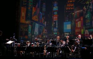 Conductor David Loud and Wynton Marsalis with the Jazz at Lincoln Center Orchestra @ BroadwayWorld Conductor David Loud and Wynton Marsalis with the Jazz at Lincoln Center Orchestra Photo