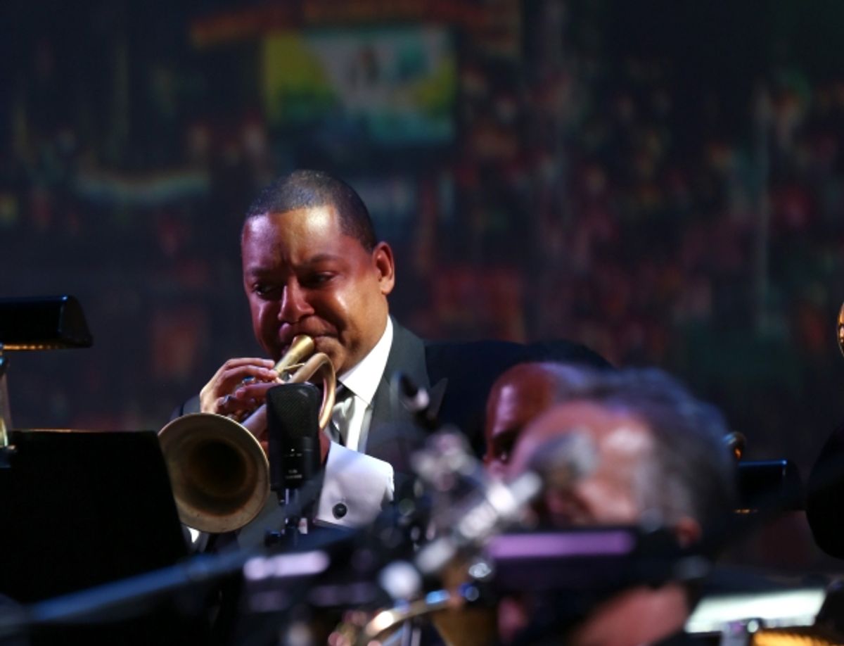 Wynton Marsalis with the Jazz at Lincoln Center Orchestra at 