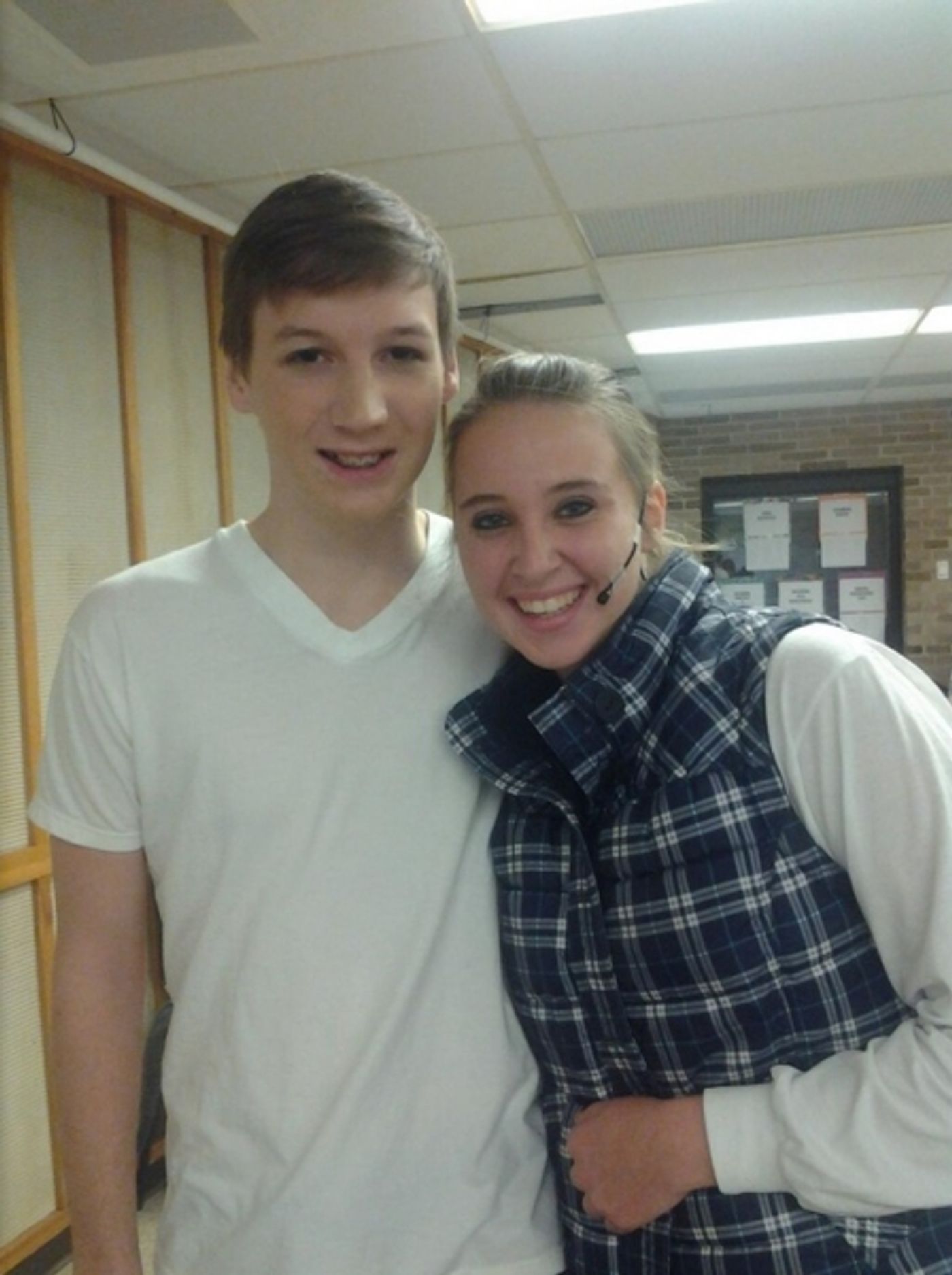 Photo Flash: Saturday Intermission Pics, Nov 16 - Goodspeed's 'HAPPY FELLA' Sends Love to the Philippines; Keenan-Bolger in FAMILY FURNITURE & More! Image