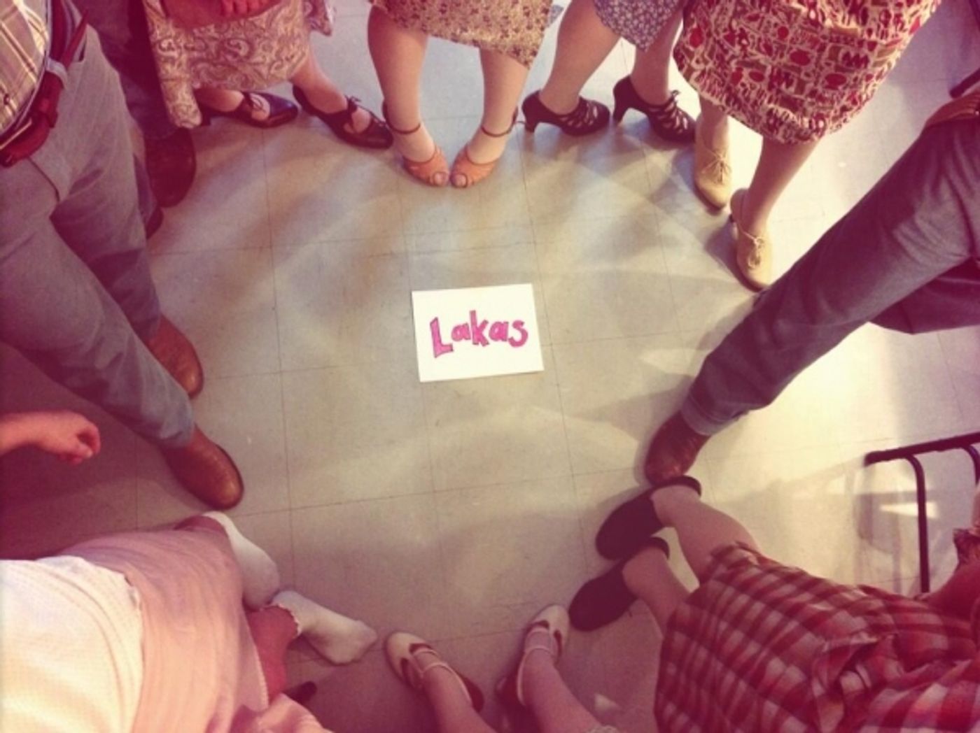 Photo Flash: Saturday Intermission Pics, Nov 16 - Goodspeed's 'HAPPY FELLA' Sends Love to the Philippines; Keenan-Bolger in FAMILY FURNITURE & More! Image