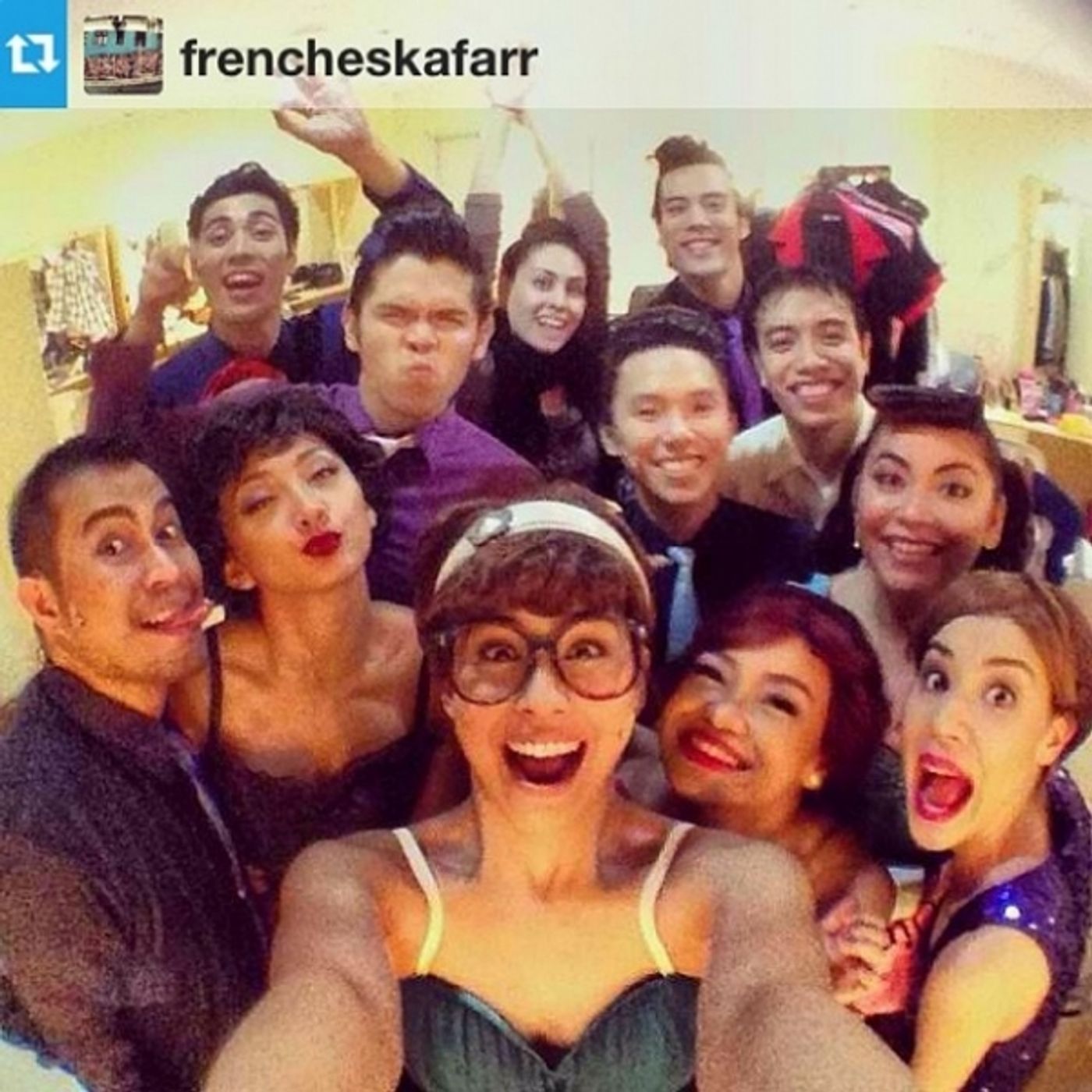 Photo Flash: Saturday Intermission Pics, Nov 16 - Goodspeed's 'HAPPY FELLA' Sends Love to the Philippines; Keenan-Bolger in FAMILY FURNITURE & More! Image