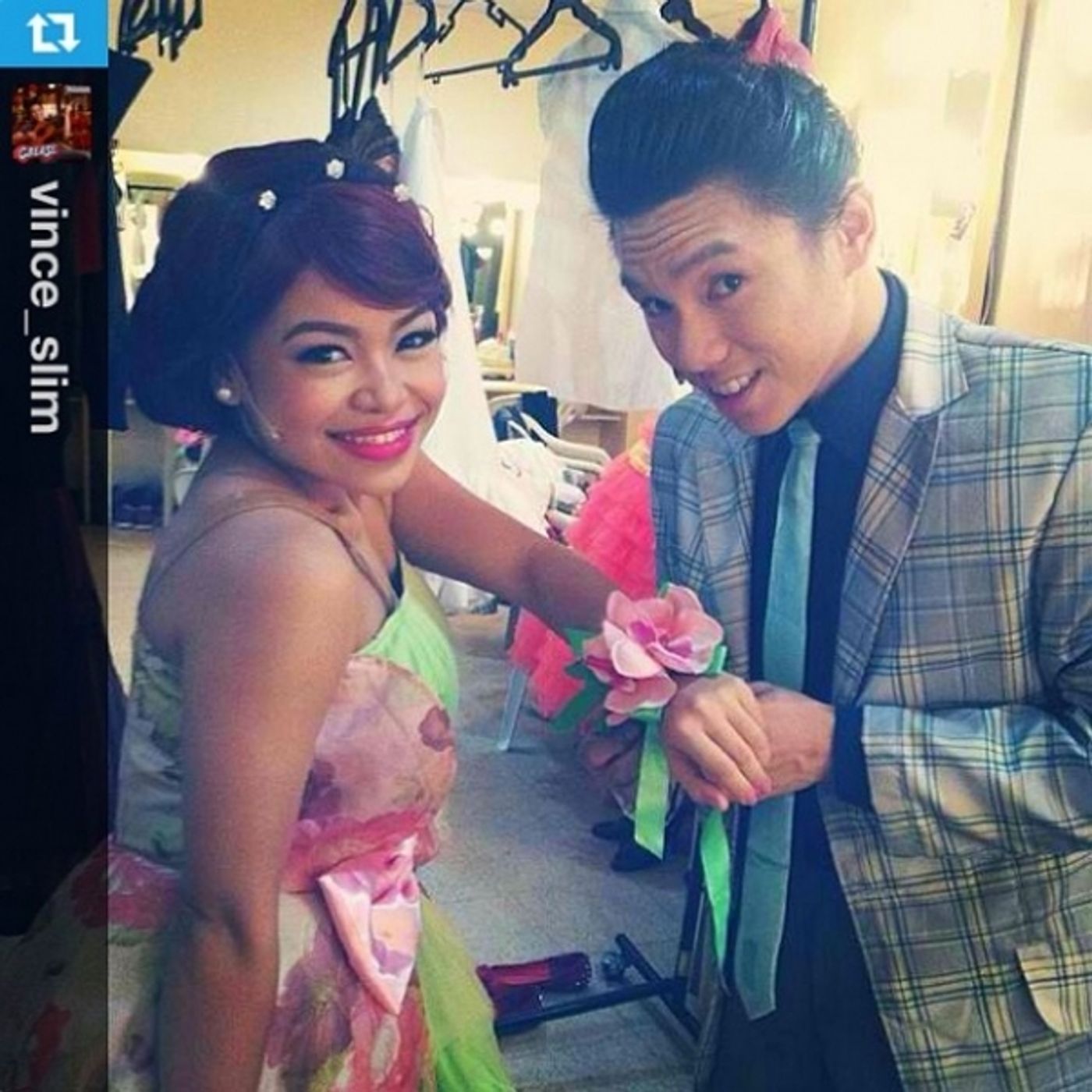 Photo Flash: Saturday Intermission Pics, Nov 16 - Goodspeed's 'HAPPY FELLA' Sends Love to the Philippines; Keenan-Bolger in FAMILY FURNITURE & More! Image