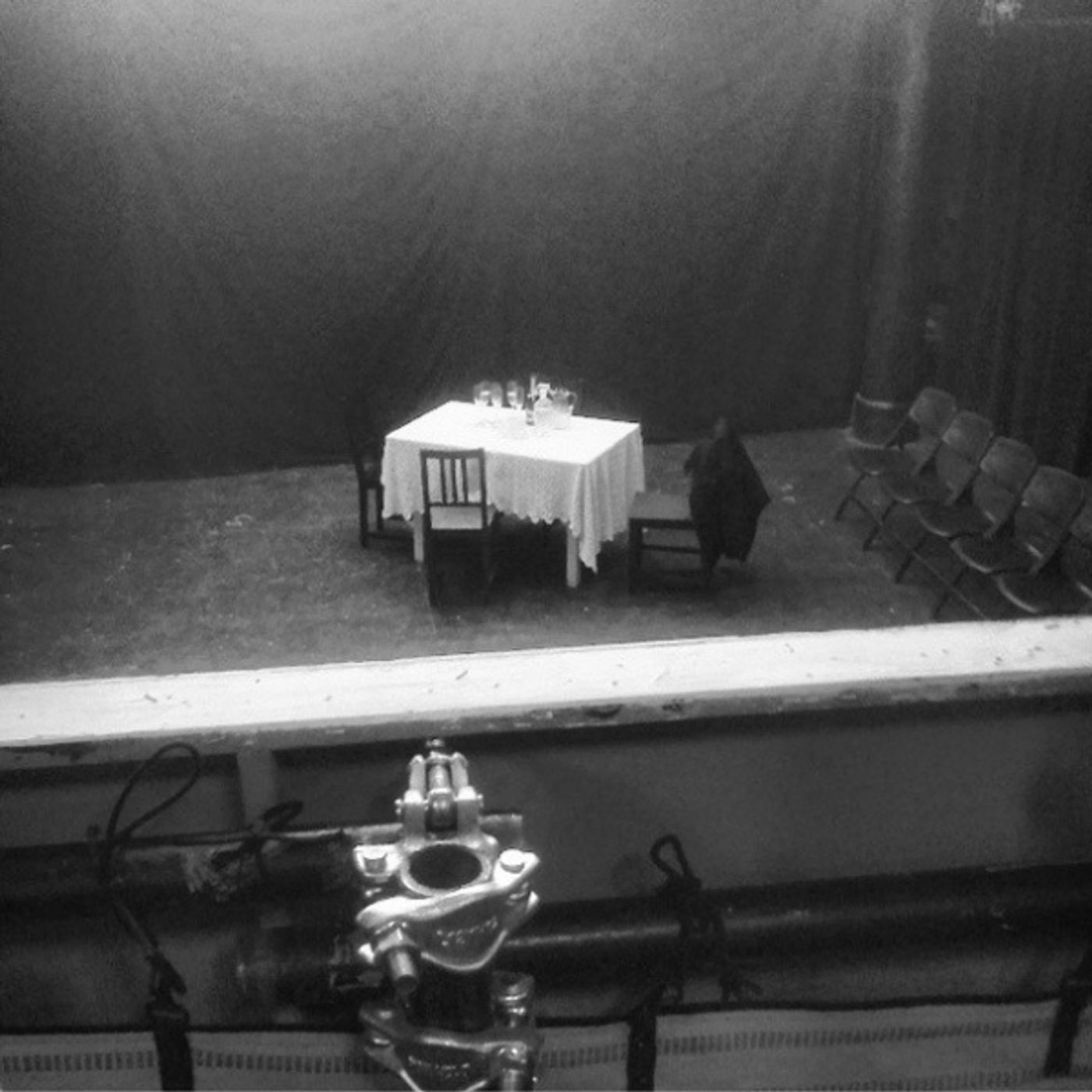 Photo Flash: Saturday Intermission Pics, Nov 16 - Goodspeed's 'HAPPY FELLA' Sends Love to the Philippines; Keenan-Bolger in FAMILY FURNITURE & More! Image