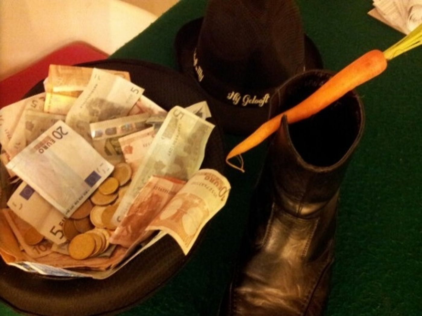 Photo Flash: Saturday Intermission Pics, Nov 16 - Goodspeed's 'HAPPY FELLA' Sends Love to the Philippines; Keenan-Bolger in FAMILY FURNITURE & More! Image