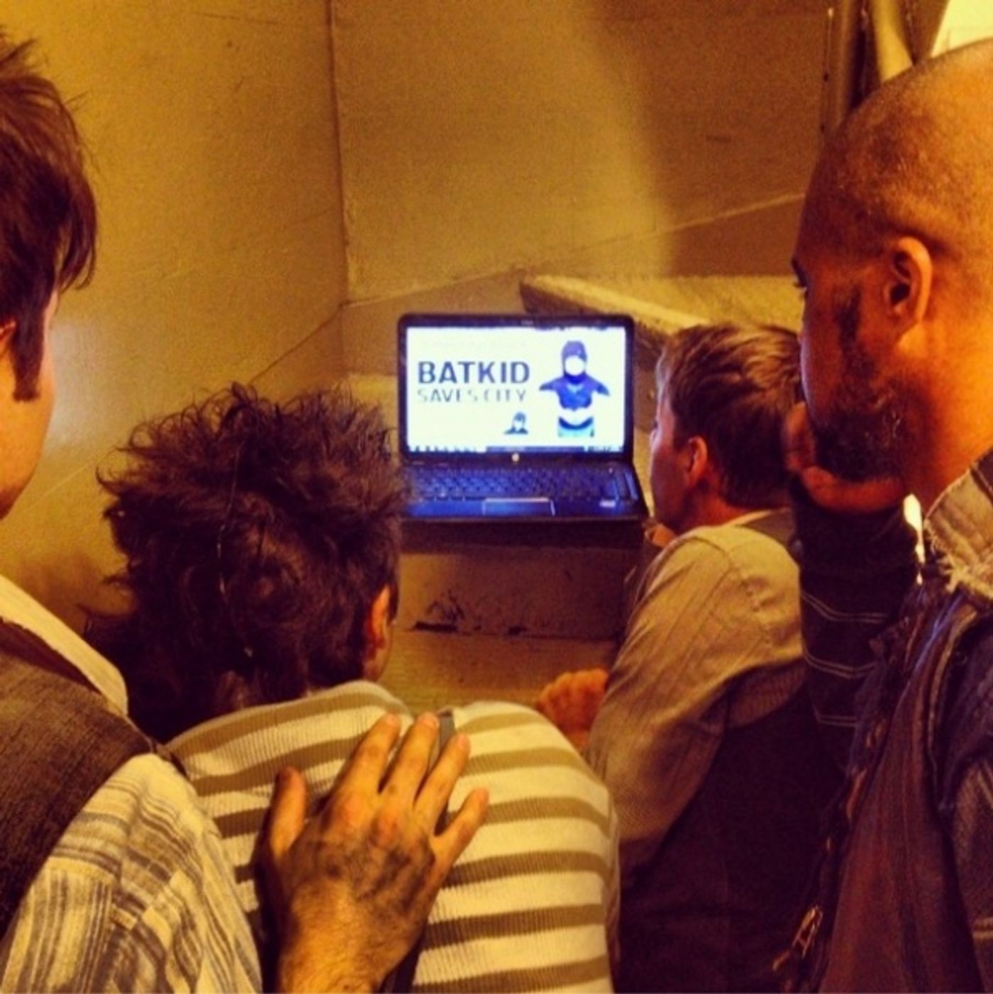 Photo Flash: Saturday Intermission Pics, Nov 16 - Goodspeed's 'HAPPY FELLA' Sends Love to the Philippines; Keenan-Bolger in FAMILY FURNITURE & More! Image