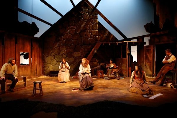  Tom Hayes (Doalty), Jesse Roth (Sarah), Whitney Crowder (Maire), Matt Maretz (Jimmy  Photo