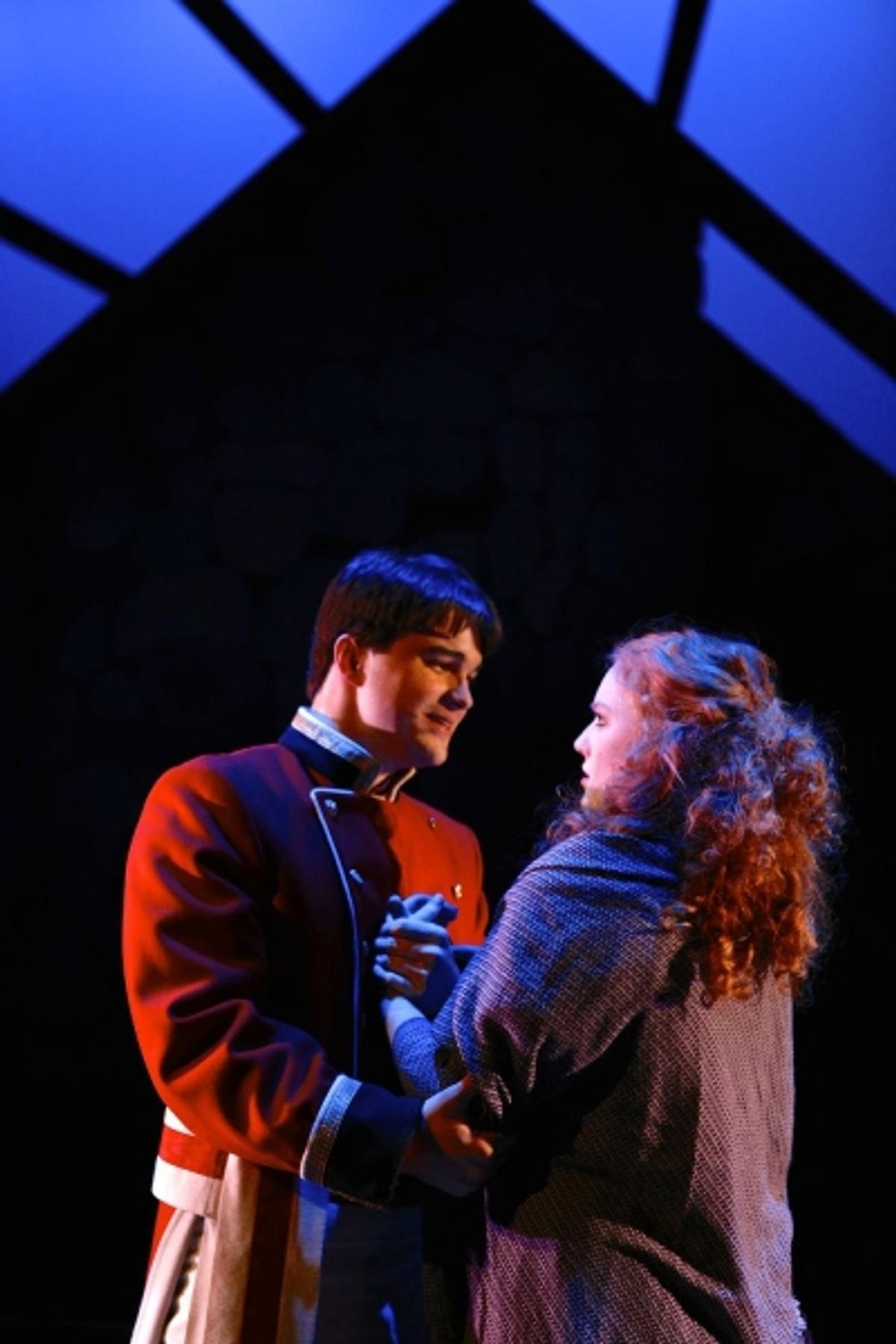 Derek Boyer Goh (Lt. Yolland) and Whitney Crowder (Maire) at 