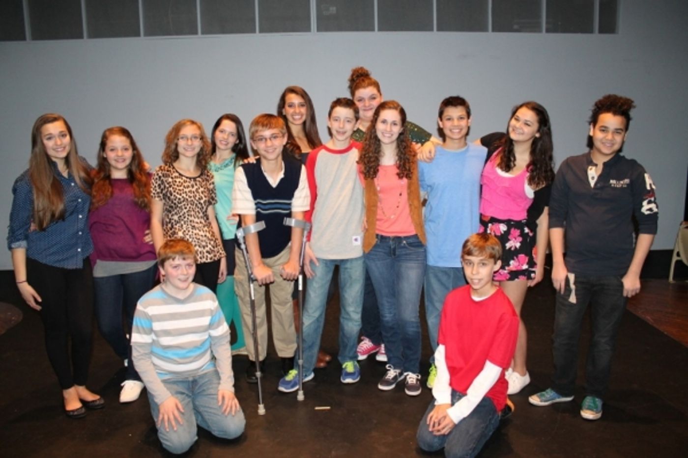 Photo Flash: In Rehearsal with the Cast of Alpha/Omega Players' 13  Image