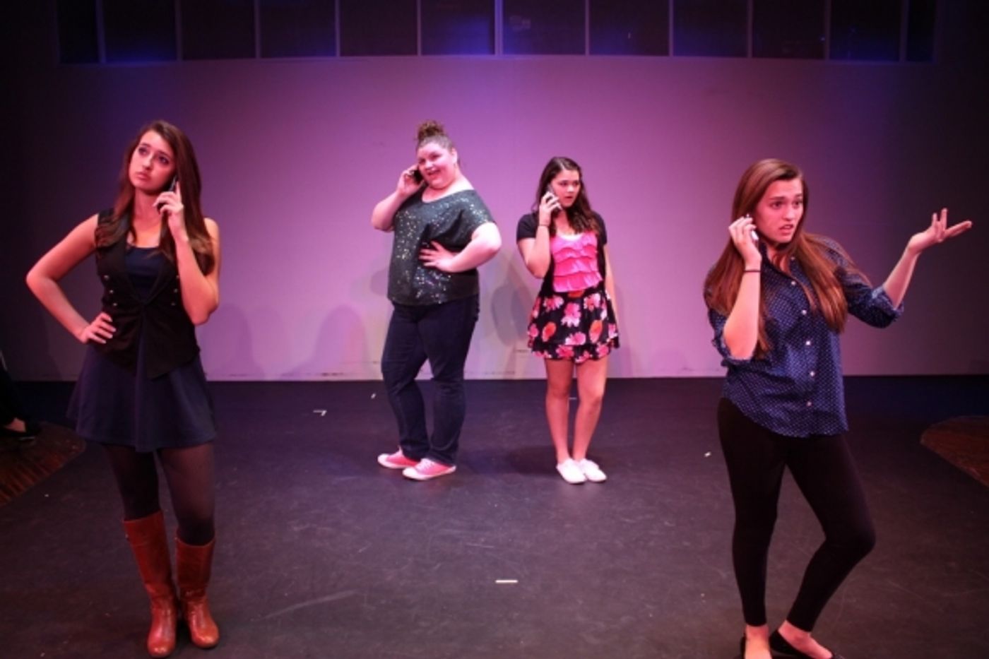 Photo Flash: In Rehearsal with the Cast of Alpha/Omega Players' 13  Image