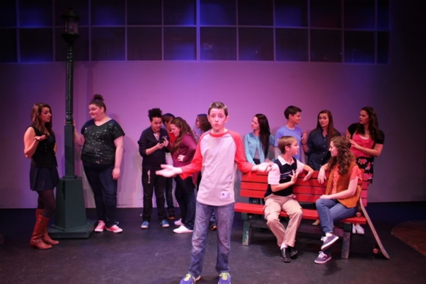 Photo Flash: In Rehearsal with the Cast of Alpha/Omega Players' 13  Image