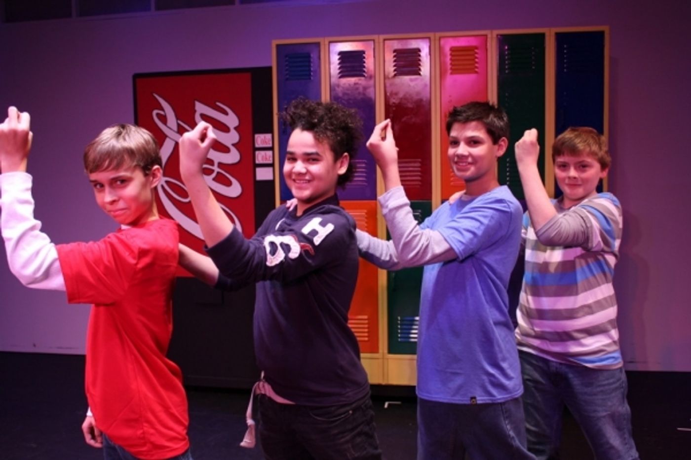 Photo Flash: In Rehearsal with the Cast of Alpha/Omega Players' 13  Image