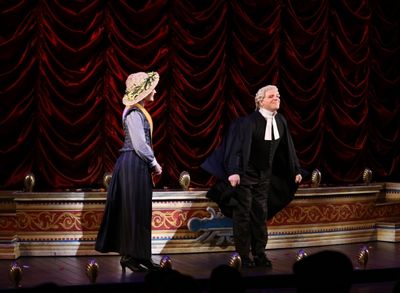 Catherine Walker and Eddie Korbich Photo