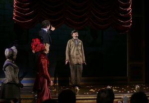 Bryce Pinkham and Jefferson Mays with cast @ BroadwayWorld Bryce Pinkham and Jefferson Mays with cast Photo