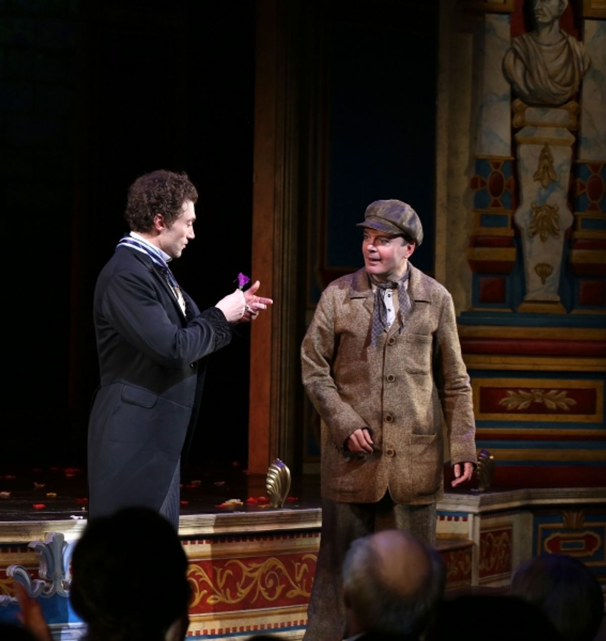 Bryce Pinkham and Jefferson Mays at 