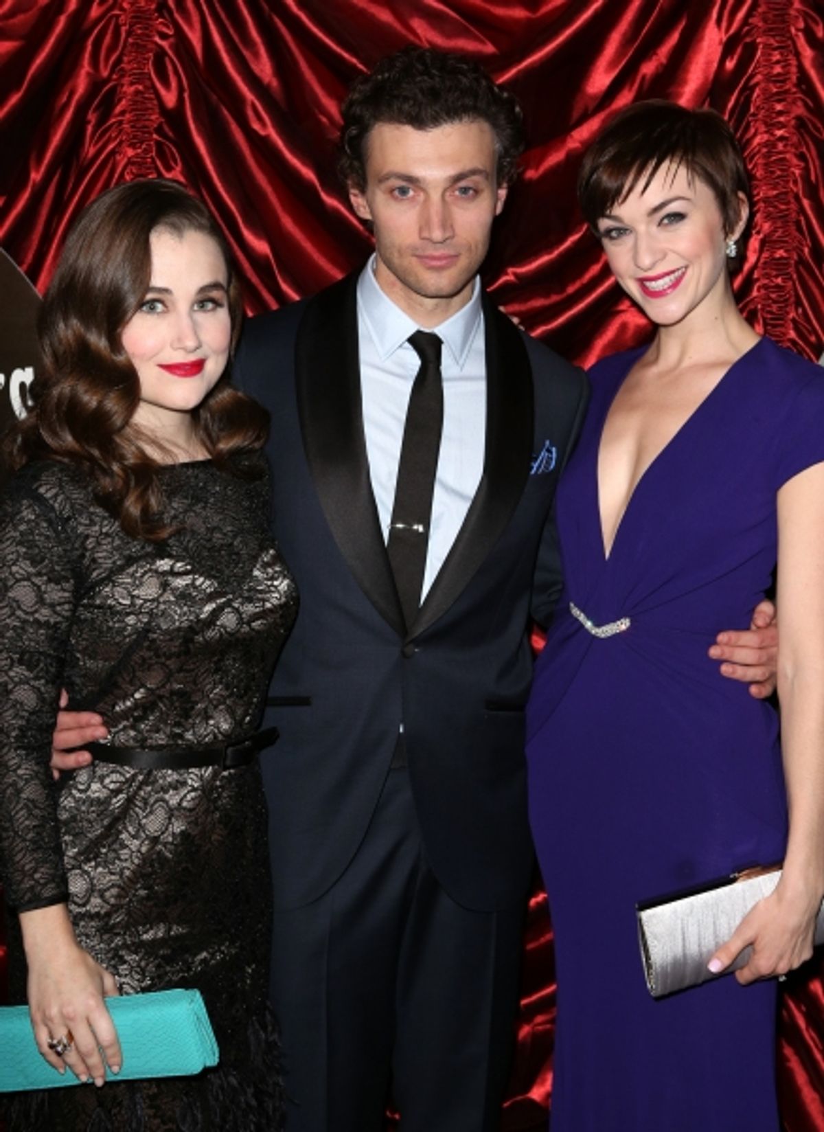 Lauren Worsham, Bryce Pinkham and Lisa O''Hare   at 