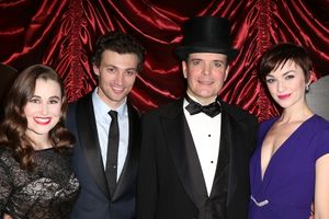 Lauren Worsham, Bryce Pinkham, Jefferson Mays and Lisa O''Hare  Photo
