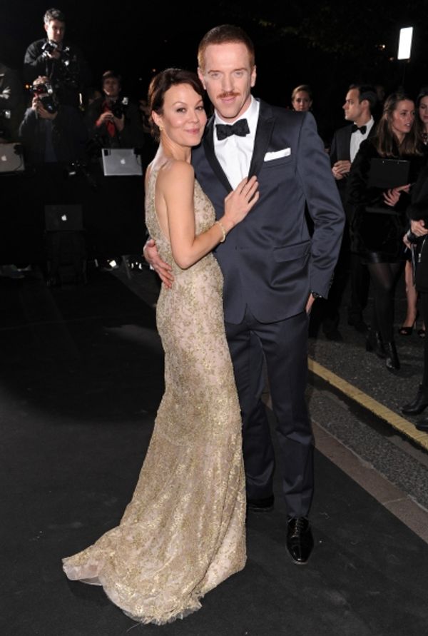 Damian Lewis and wife  Photo