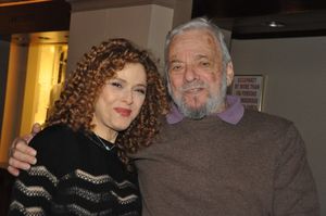 Bernadette Peters and Stephen Sondheim Photo