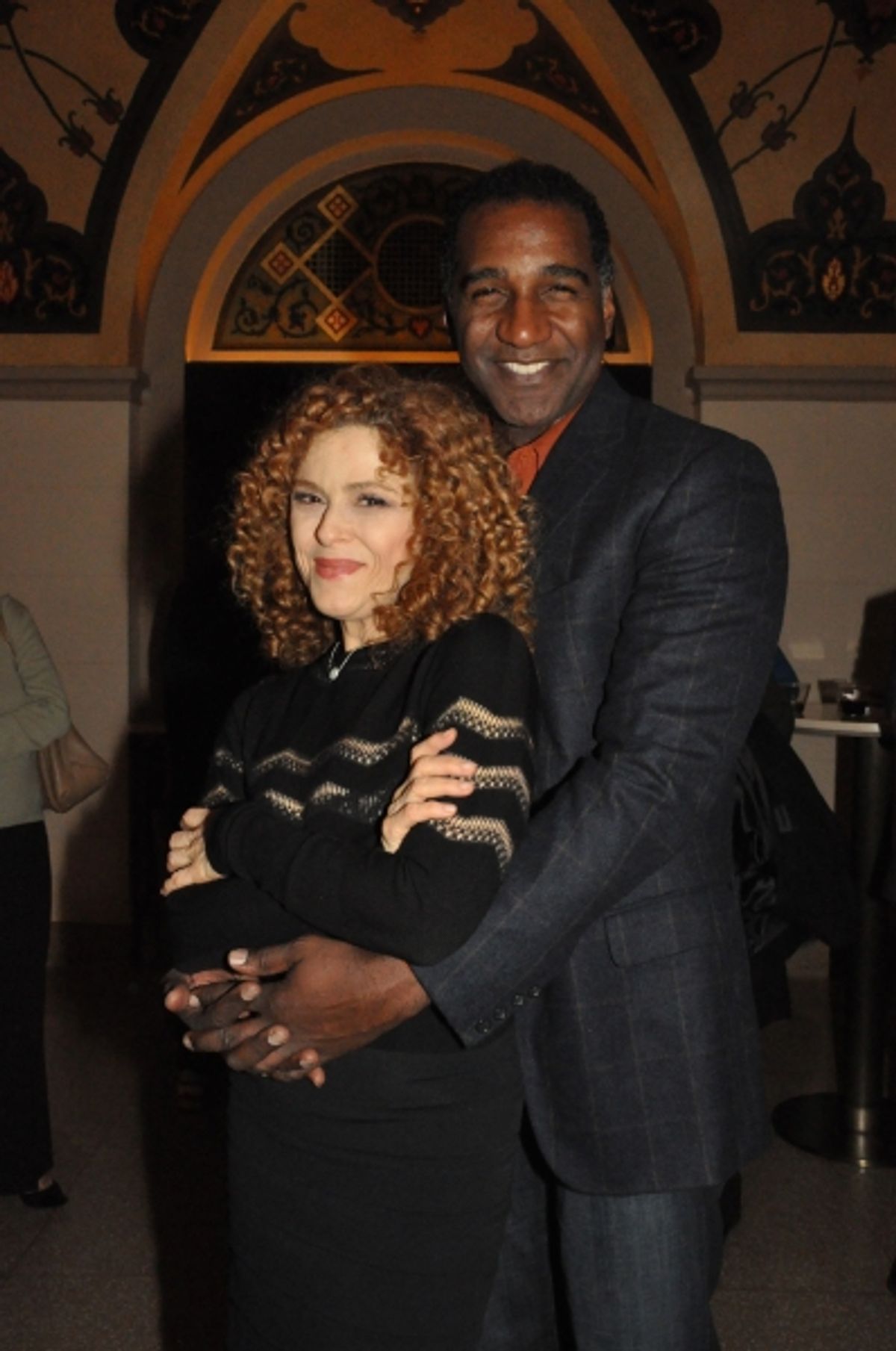 Bernadette Peters and Norm Lewis at 