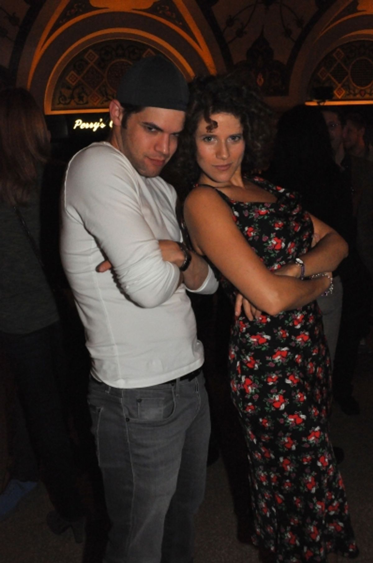 Jeremy Jordan and Cyrille Aimee at 