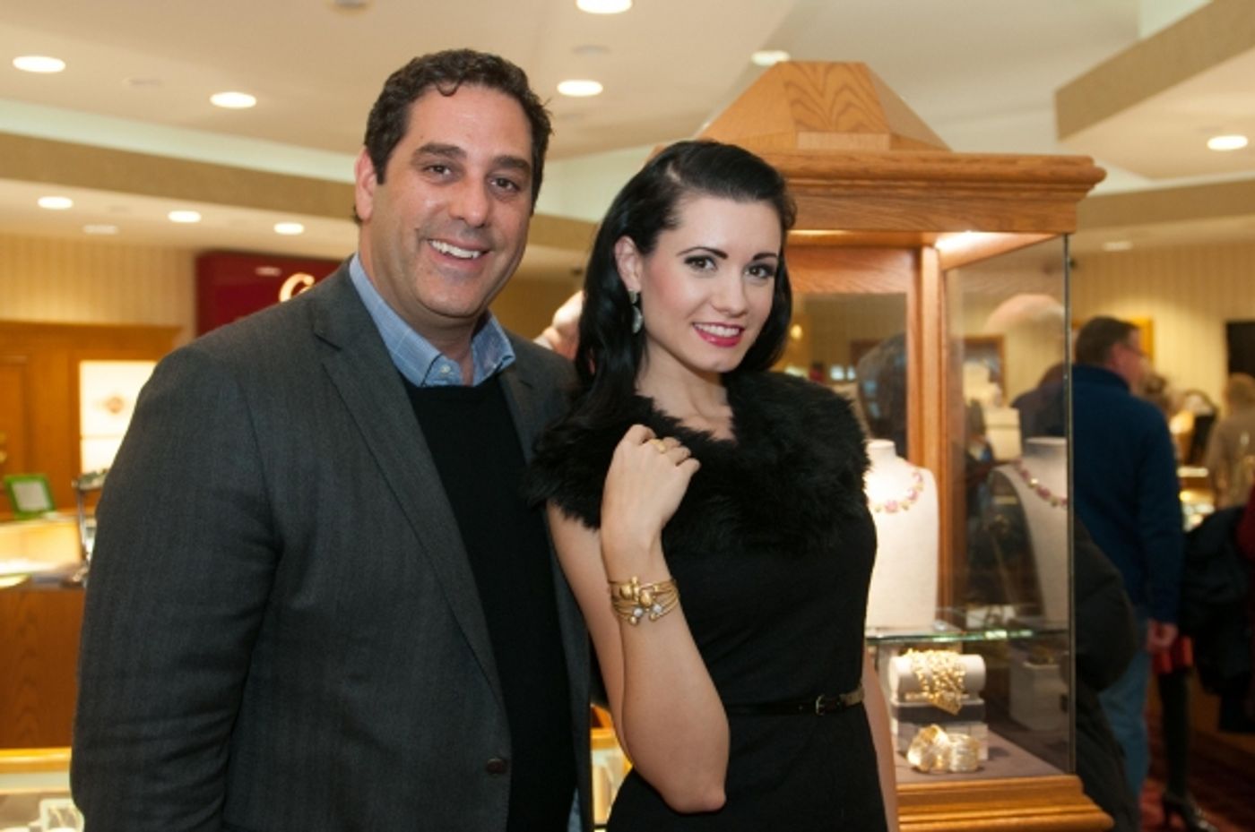 Photo Flash: Designer Marco Bicego visits James Free Jewelers, Cincinnati Image