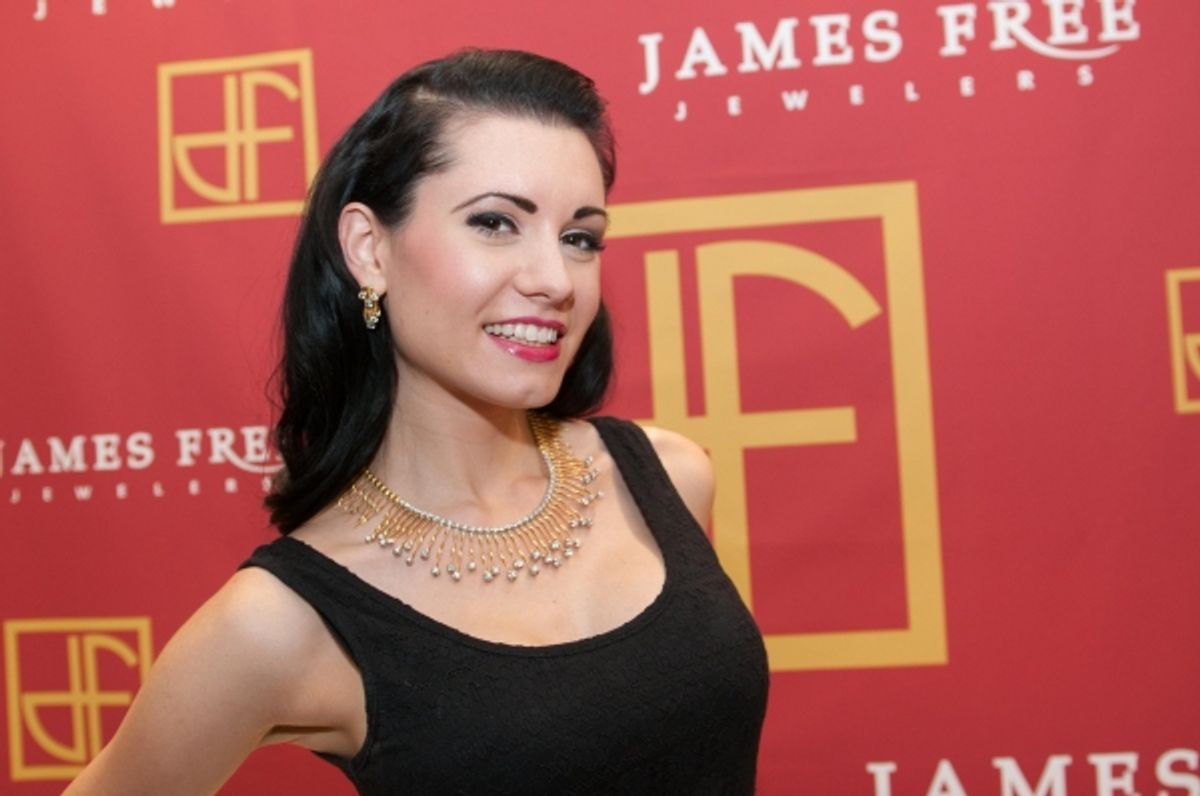 Brittany Everitt at Designer Marco Bicego visits James Free Jewelers, Cincinnati