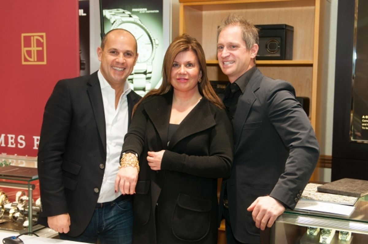 Marco Bicego at Designer Marco Bicego visits James Free Jewelers, Cincinnati
