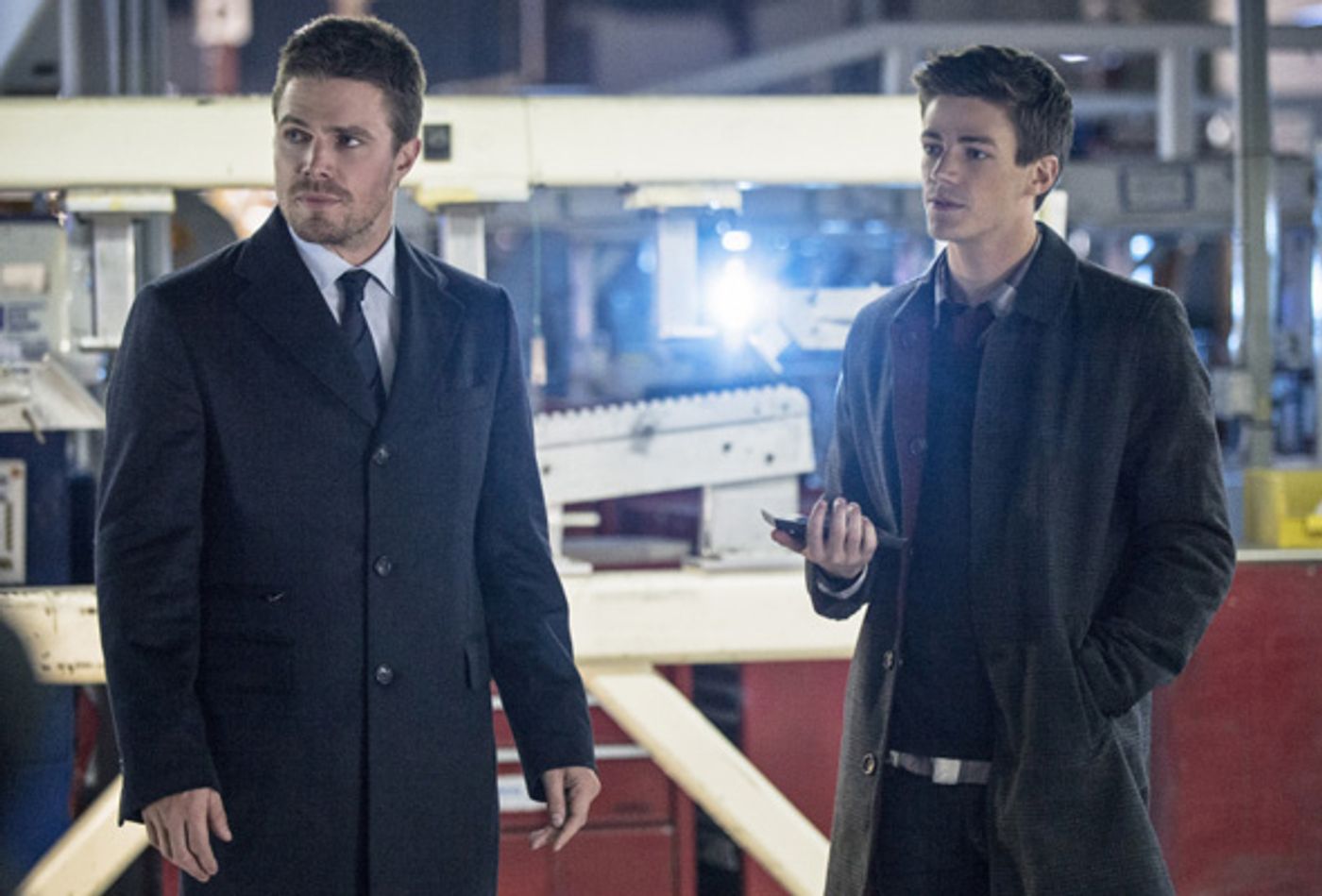 Photo Flash: First Look at Grant Gustin as 'Flash' on The CW's ARROW  Image