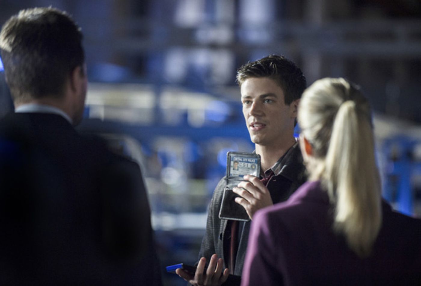Photo Flash: First Look at Grant Gustin as 'Flash' on The CW's ARROW  Image