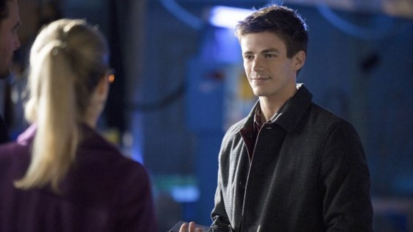 Photo Flash: First Look at Grant Gustin as 'Flash' on The CW's ARROW  Image