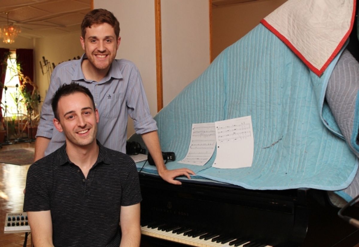 Kellen Blair and Joe Kinosian at 