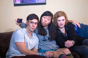 Nick Delehanty, Stephanie Shum and Mary Williamson @ BroadwayWorld Nick Delehanty, Stephanie Shum and Mary Williamson Photo
