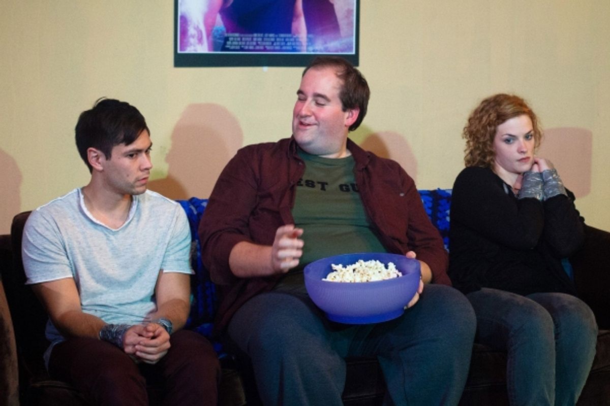 Nick Delehanty, Rob Grabowski and Mary Williamson at 