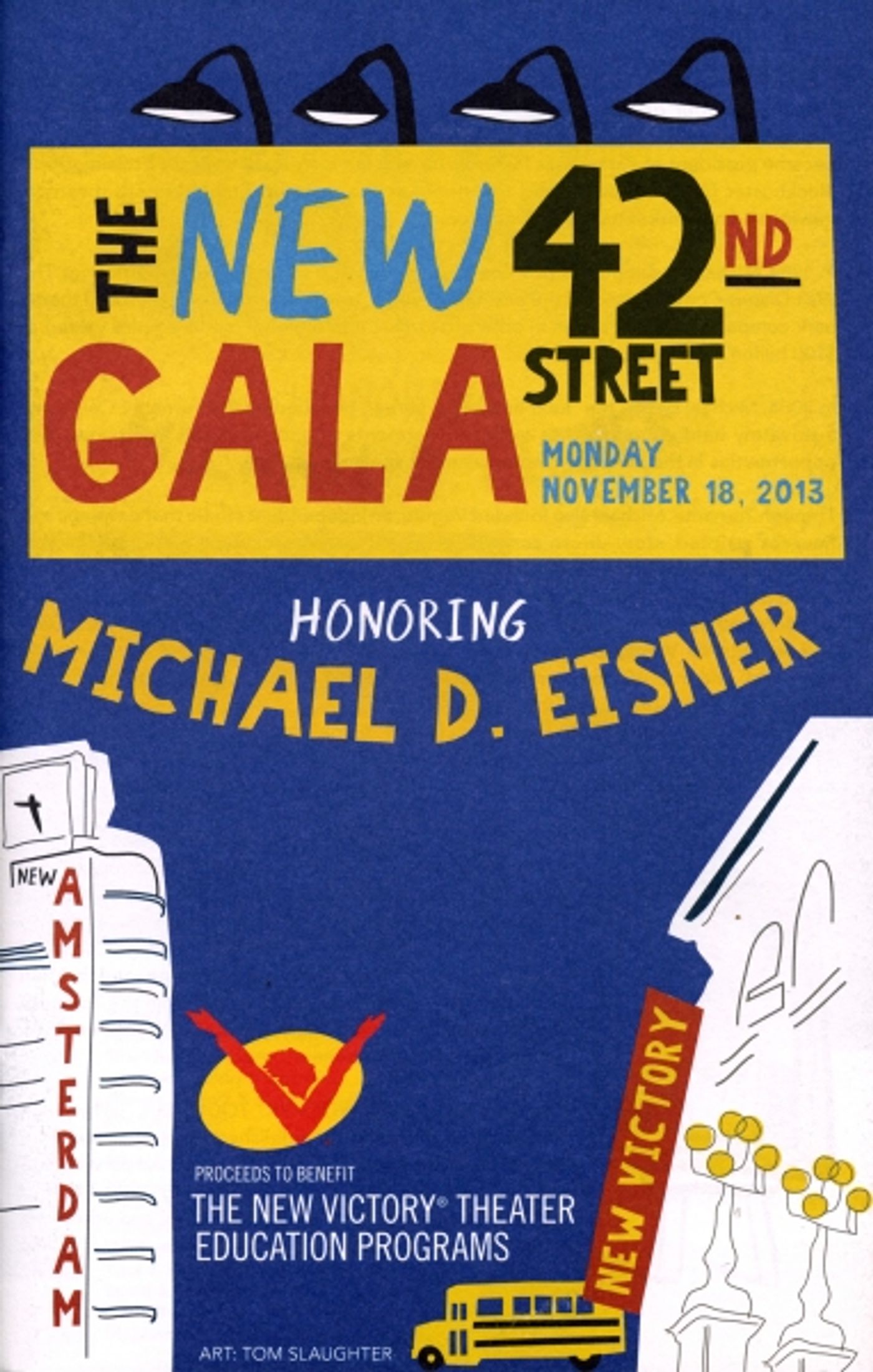 Photo Coverage: Michael Eisner Honored at New 42nd St. Gala- Inside the Curtain Call  Image
