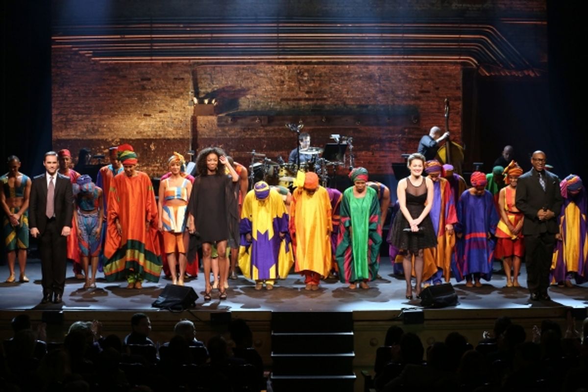 Josh Strickland, Heather Headley, Ashley Brown, Alton Fitzgerald White and Cast  at 