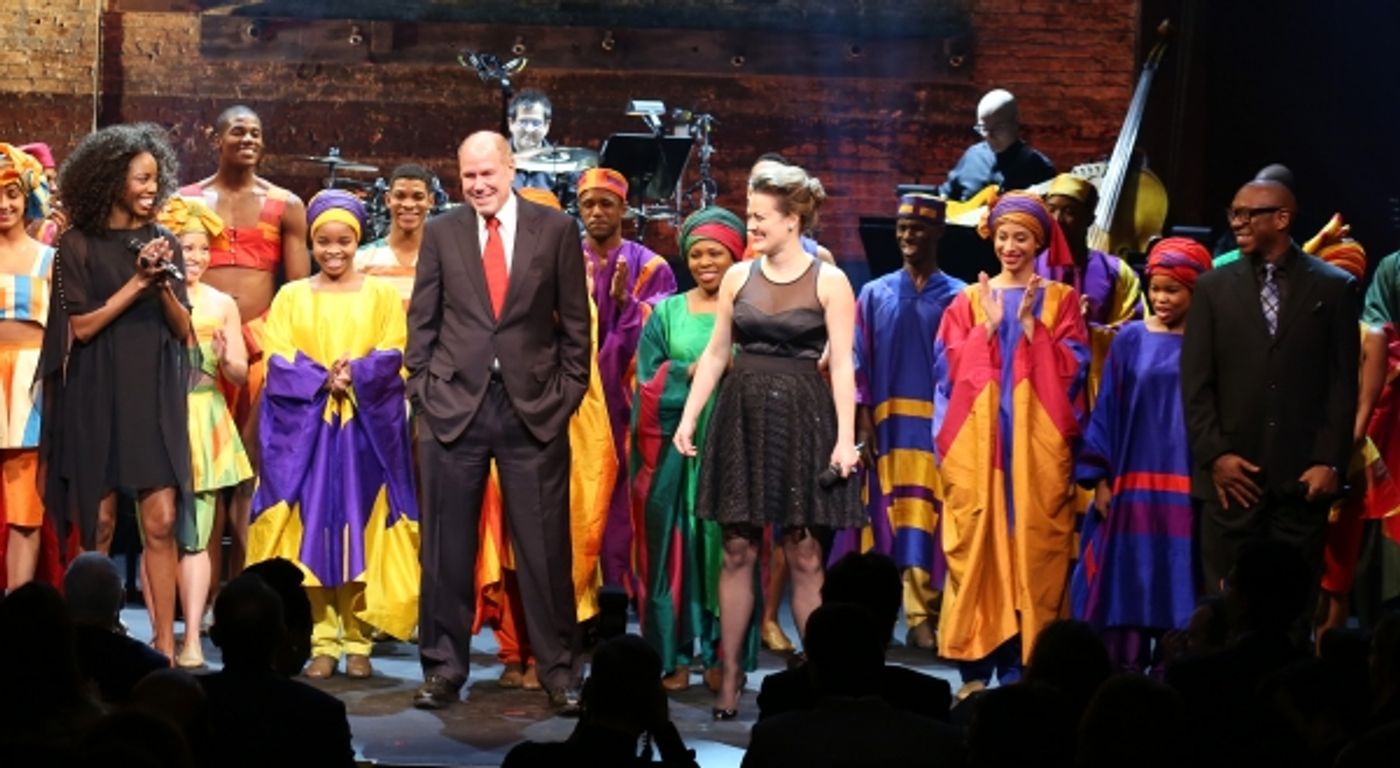 Photo Coverage: Michael Eisner Honored at New 42nd St. Gala- Inside the Curtain Call  Image