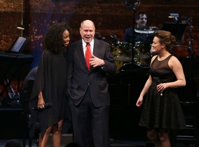Heather Headley, Michael Eisner and Ashley Brown  Photo