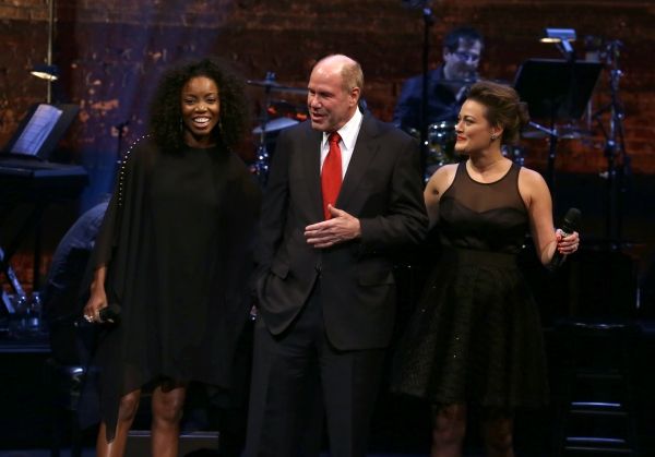Heather Headley, Michael Eisner and Ashley Brown Photo